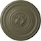 Ekena Millwork Pearl Ceiling Medallion (Fits Canopies up to 1 7/8"), Hnd-Painted Spartan Stone, 26 1/4"OD x 1 1/2"P CM26PESSF - alternate 1